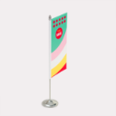 Metal-Table-Flag-Large