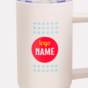 Tumbler-White-Transparent-Logo-Beige