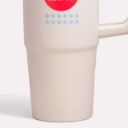Tumbler-White-Transparent-Bottem-Beige