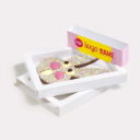 Chocolade paashaas met sleeve