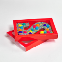 Chocoladeletter_rood_sint_B