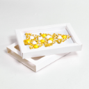 Chocoladeletter_goud_wit_kerst_B